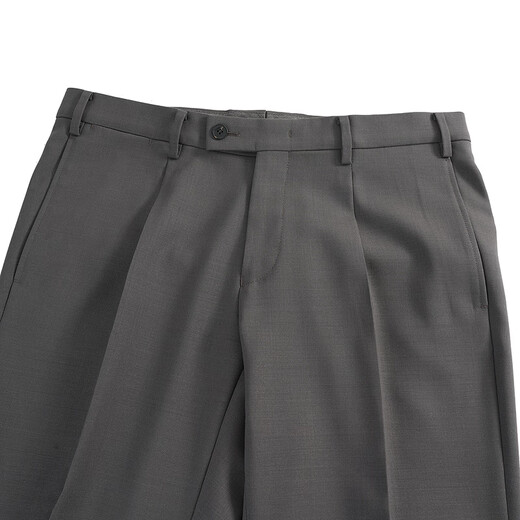 YOUNGOR (YOUNGOR) trousers men's 793 style suit trousers wool blended plain trousers 2026 shopping mall same style red coffee YOTN212793VJY trousers 175D 175/88A 35.5 size 90cm