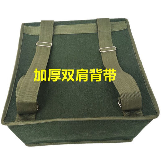 An Junsheng Large Backpack Canvas Bag Thick Extra Thick Wear-Resistant Thickened Canvas Backpack Canvas Backpack Tool Bag Covered and Multiple Types