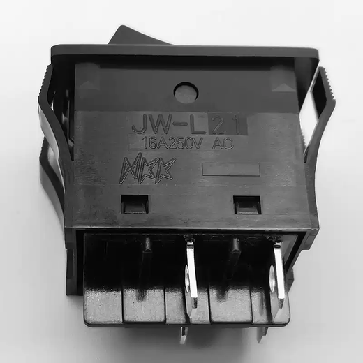 Imported Japanese NKKJW-L21 high current 16A250V boat switch 4-pin 2-speed rocker power button default
