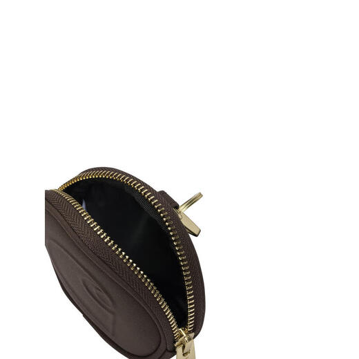 Carhartt Carhart FW25 light luxury men's CLARTON WALLET zipper coin purse Brown one size