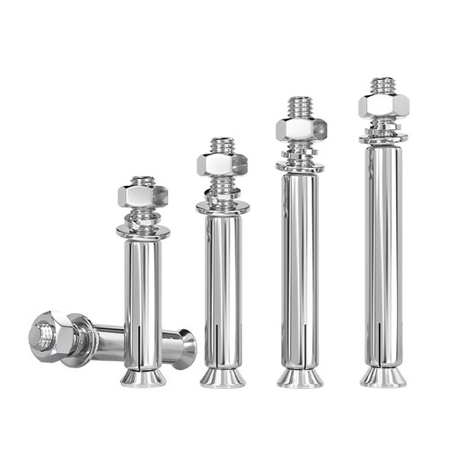 Tianzhuo Hardware National Standard 304/201/316 stainless steel expansion screw bolt lengthened expansion tube nail outer tube M6M8M10 304 M8*100-8 pcs