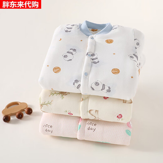 British style baby autumn and winter clothes baby winter outing clothes cotton jumpsuit infant and toddler cotton small pumpkin 180g thick quilted + 5A + boneless cotton clothespin cotton closed 59cm
