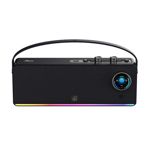 Music code 2 band speaker bluetooth high power musical instrument speaker midi keyboard available black