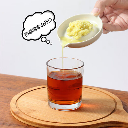 Quiet home ginger mud grinding artifact yam mud grinder grinding disc ceramic grinding ginger plate garlic mud grinder horseradish ginger paste ginger round grinder - free brush