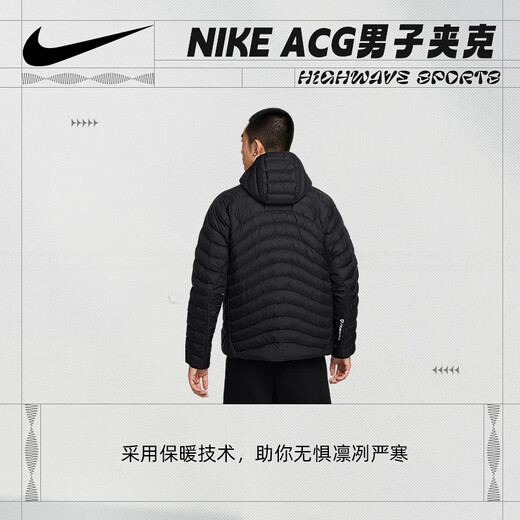 Nike (NIKE) Jinlang Sports ACG Men's Simple Casual Outdoor Mountain Climbing Sports Cotton Clothes HJ3736-010 Picture Color XL
