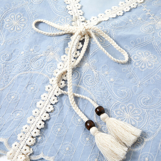 Wancaoyi (wancaoyi) 2026 spring new fashion suit H04111619 light blue S