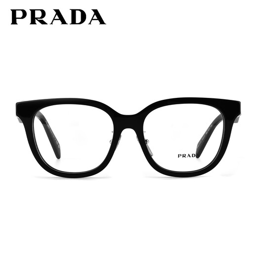 PRADA Prada glasses frame men's high-end plain black square frame myopia glasses frame for women 0PR C11VF 0PR C11VF-17N1O1