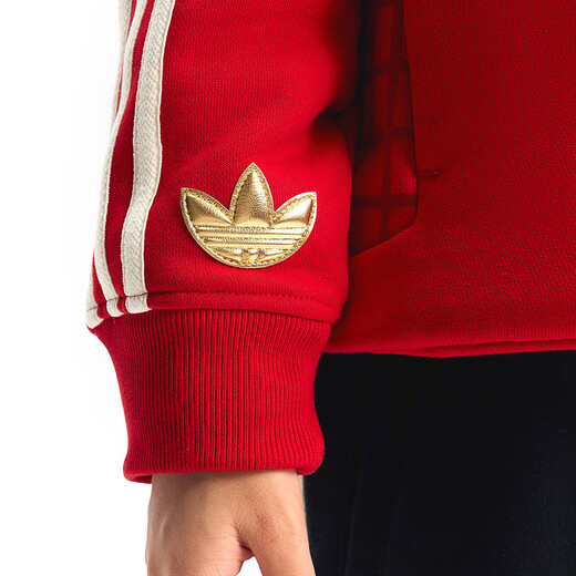 Adidas (adidas) Children's Clothing 2026 New Year Model Men's and Large Children's Toy Story Plush Children's Hooded Sweatshirt Pullover KS3167 KS3167 Light Scarlet 152