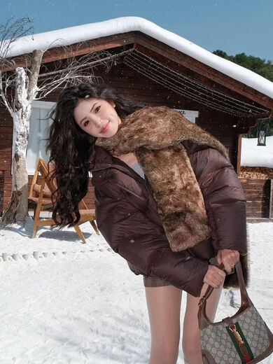 Woodpecker (TUCANO) down jacket for women, short, small, 2025 new winter, great-looking, popular winter clothing, thickened white duck down, matt gray, high loft duck down, M 125-145Jin Jin is equal to 0.5 kg