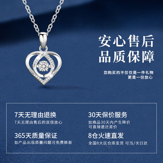 ALLOVE sterling silver necklace women's 2025 new pendant jewelry girls birthday gift for girlfriend wife lady light luxury niche