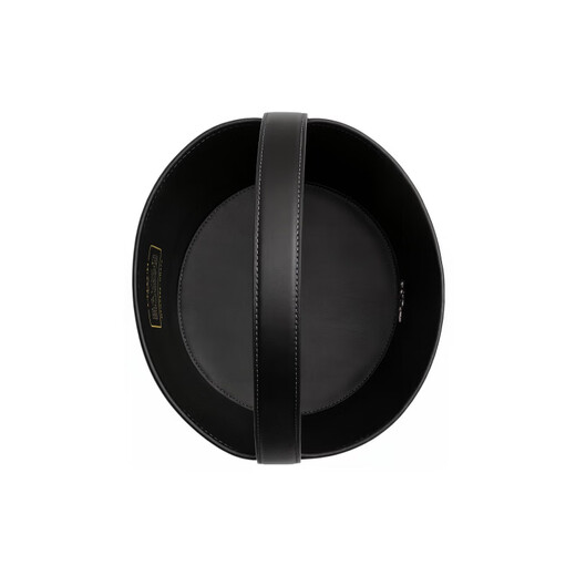 COACH Trick Or Treat Halloween Cat Pattern Logo Canvas Leather Bucket Bag Handbag Small Default BasicSet(Bag+DustBag)