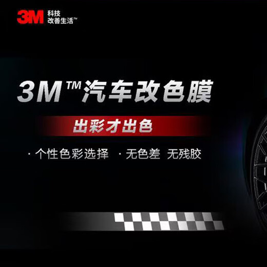Professional car film 3M high gloss elite version - 5 years warranty - TPU material