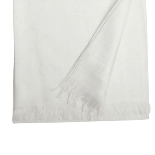 COACH design wool velvet scarf Unisex couple style White Default F
