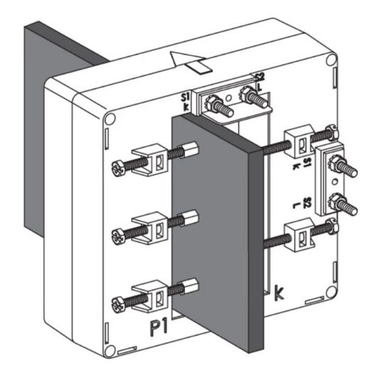 Schneider current transformer CT moist heat type current transformation ratio 1000/5 busbar 34X84 METSECT5DD100 current transformation ratio 1000_5 busbar