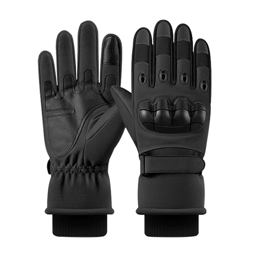 Ousen Motorcycle Gloves Winter Warm and Velvet Outdoor Cycling Gloves Windproof and Cold-proof Touch Screen Mountaineering Tactical Gloves