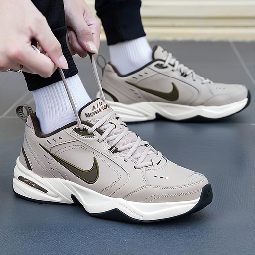 Nike (NIKE) 2K dad shoes casual shoes for men 26 spring new air cushion sports shoes trendy retro running shoes 415445/black/brown 39