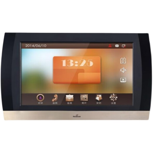 Shidaan D9000U digital building intercom indoor unit D1801 D1881 D1981GTU D1901GTU D1981GTU_10-inch touch