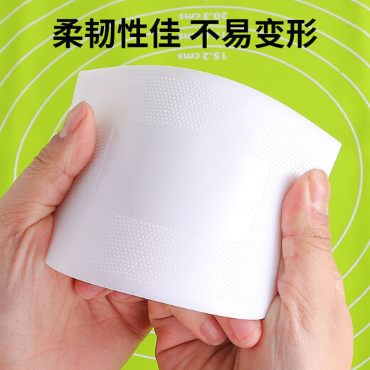 Yusenyi scraper baking scraper silicone plastic cake cutting spatula kneading dough rolling tool baking utensils medium size