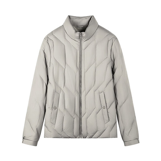 Septwolves three-proof anti-static short down jacket for men 2025 winter new product stand collar quilted colorful lightweight jacket 701 (khaki) M 165/84A