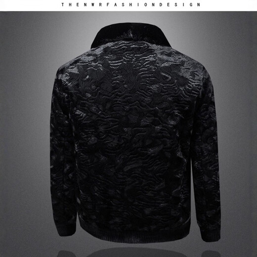 GENIUS国际一线品牌金貂绒外套男皮毛一体2025新款男士貂绒夹克高端冬装 棕色 M 【100-125斤】