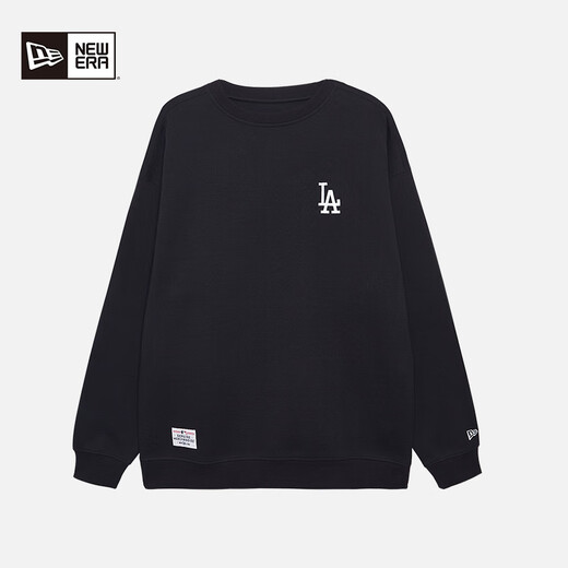 NEW ERA2024 Early Autumn MLB Sweater NY Print Heavy Long Sleeve Trendy Basic Sports 14385256 Black XL