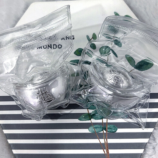 Tianxinyang Plain Bamboo Series 100g pure silver solid silver ingot ornaments with auspicious characters, blessing characters, with certificate, repurchase auspicious character ingots 100g + blessing character ingots 100g