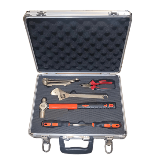 Huaiman copper explosion-proof tool combination set non-sparking copper tools explosion-proof tool box gas station liquefied gas explosion-proof tool box 56-piece set with certificate 1-year warranty