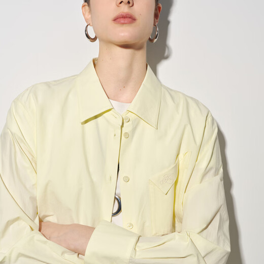 Eifini eifini shirt 1G3120231 moon yellow S