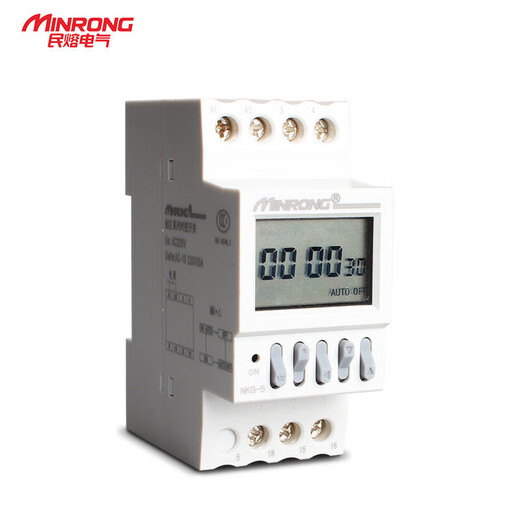Minrong microcomputer time control switch monthly cycle timer time switch fully automatic controller 220V