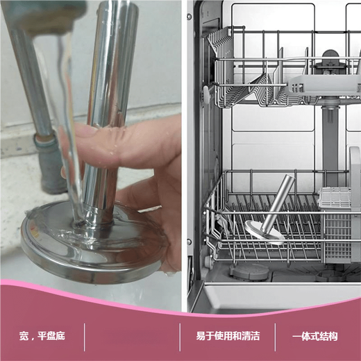 Aoyanlai 304 stainless steel pine meat hammer, new multi-functional thickened and weighted pine meat hammer, household kitchen gadget, round handle meat hammer