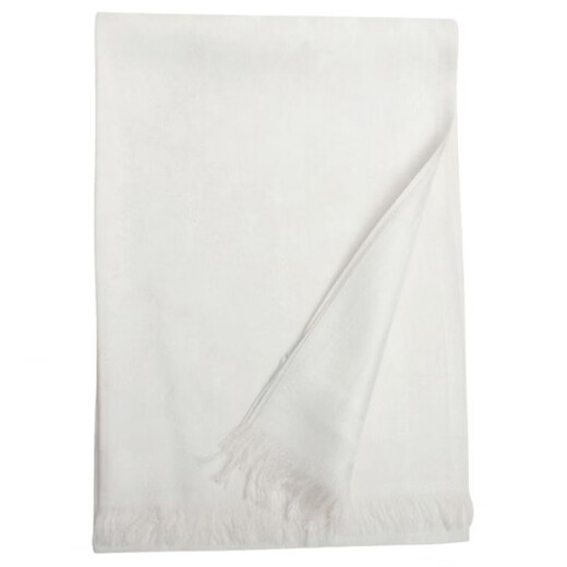COACH design wool velvet scarf Unisex couple style White Default F