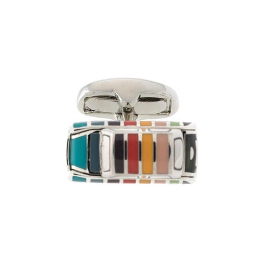Paul Smith men's cufflinks fixed decorative metal glazed business banquet accessories retro multi-color 1 piece
