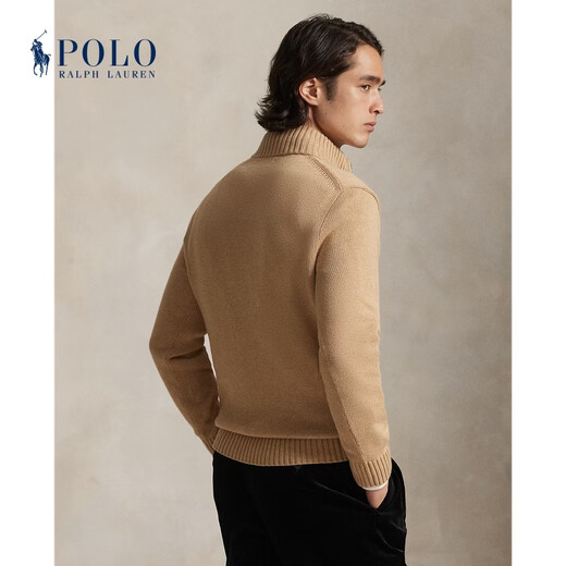 Polo Ralph Lauren Men's 26th Early Spring Cotton Sweater RL100607 200-Camel L