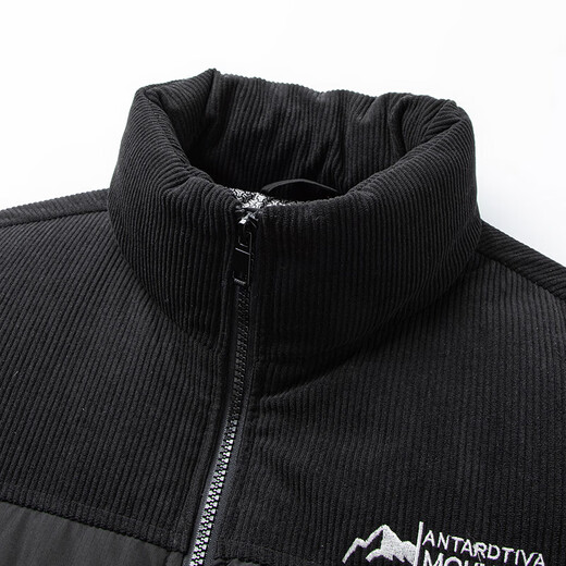 ROMON cold-proof and warm hooded bread jacket for young and middle-aged men in winter new fashion casual versatile down jacket for men 7Y146985 Khaki stand-up collar 3XL (190) Recommended 165-180 Jin Jin equals 0.5 kg