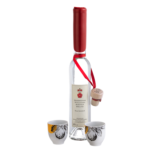 Yanbo Zhishuangge Germany MEISSEN Meissen porcelain pear brandy spirits gift box set white wine spirits gift box set