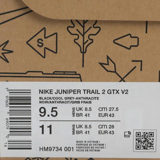 NIKE 2026 Herren NIKE JUNIPER TRAIL 2 GTX V2 Laufschuhe HM9734-001 42,5