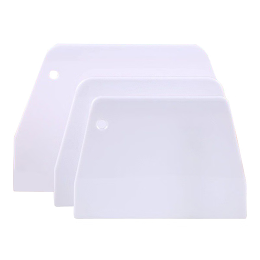 Yusenyi scraper baking scraper silicone plastic cake cutting spatula kneading dough rolling tool baking utensils medium size