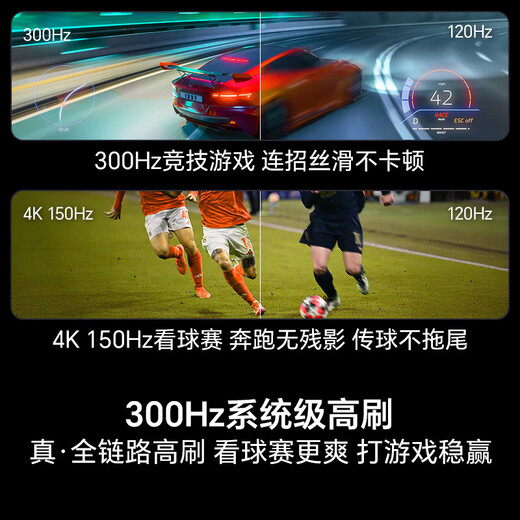 Hisense TV Xiaomo E5Q Pro 85-inch TV 1248 partition U+MiniLED Xinxin chip anti-reflective anti-glare ink crystal screen 300Hz first-level energy efficiency 85-inch first-level energy efficiency Free installation for consultation