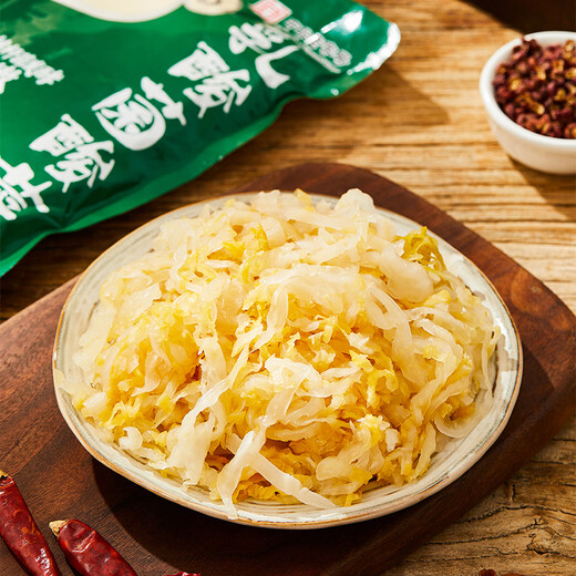 Liubiju Lactobacillus Sauerkraut Northeastern Shredded Sauerkraut 500g Chinese time-honored brand New and old packaging shipped randomly
