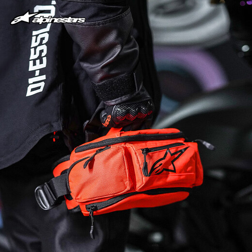 Alpinestarsa star motorcycle waist bag multi-functional riding bag road motorcycle equipment storage bag KANGA-2 orange