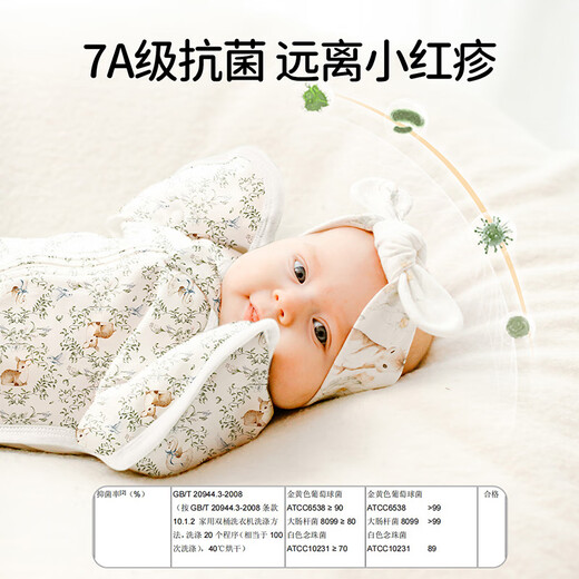 OUYUN newborn baby surrender sleeping bag anti-jump autumn and winter thin quilted baby swaddle Good Dream Koala 65cmx26cm