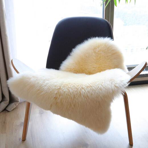 Fantasy Australia whole pure wool carpet wool sofa cushion fur integrated living room bedroom bay window bedside carpet cream color small sand Australian grade 8P 180x180cm