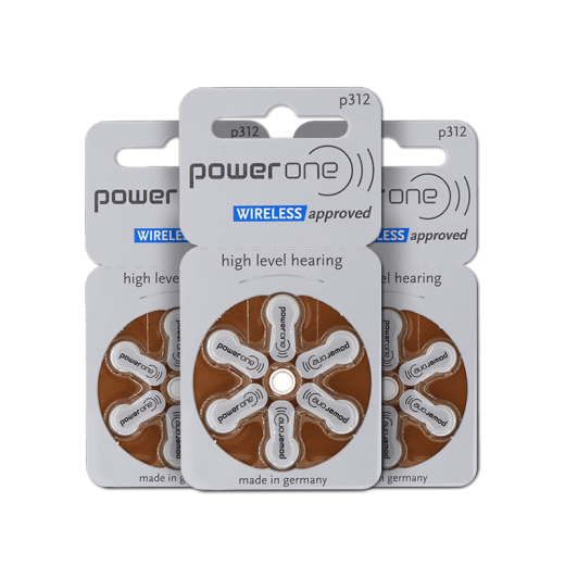 西万博助听器powerone原装专用配件电池P13P312纽扣P10电子P675锌空气 powerone P13【1板6颗】