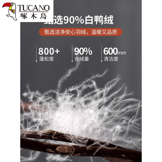 Woodpecker down pants women's outer wear 2025 winter new Northeast Snow Country minus 40 degrees cold and waterproof workwear assault pants off-white M