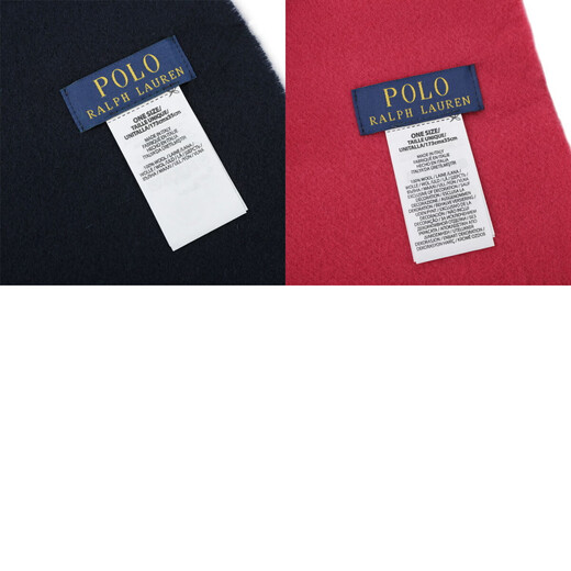 Polo Ralph Lauren 25 new men's wool scarf pc1047 433 Japan direct mail CLASSICNAVY -