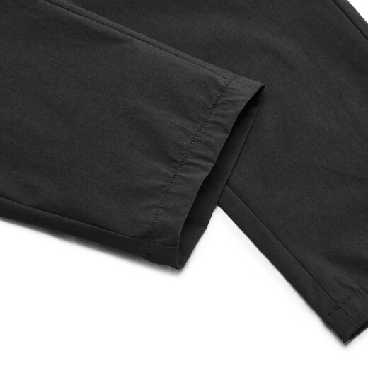 JOEONE High Elastic Water Repellent Casual Pants Men's Spring Cool Quick-drying Comfortable High Elastic Pants Slim Fit+Black+JB1D81012 32 Sizes 175/80A (2.46) Feet 82cm