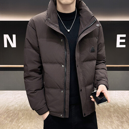 Snow Flying (SNOWFLYING) Lightweight Down Jacket Men's Winter 2025 New High-Quality Warm Inner Graphene Winter Jacket Men's Black