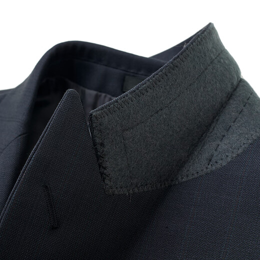 Anniversary Bird Suit Men's 2026 Shopping Mall Same Style Men's Formal Wedding Suit Hidden Stripes Suit and Trouser Suit Iron Gray Texture Hidden Stripes - Barge 46 A(170/92) /Please note waist or pants