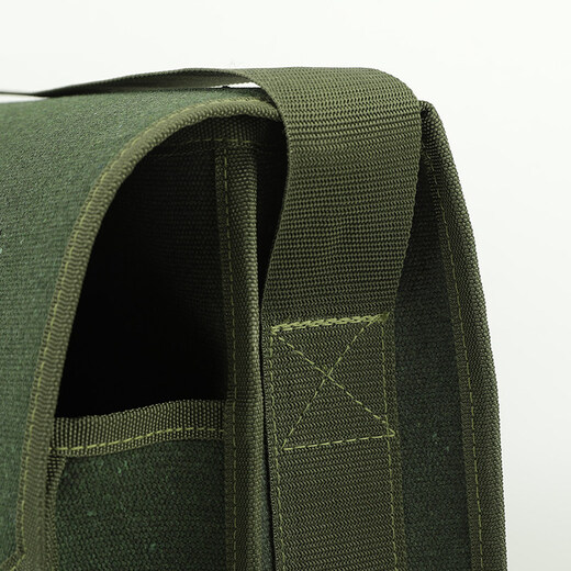 Hejiangong electrician special canvas bag multi-functional repair and installation electrician bag hardware tools wear-resistant thickened single shoulder crossbody bag 009 extra large upgrade model length 45 width 14 height 35_ non-fading sail