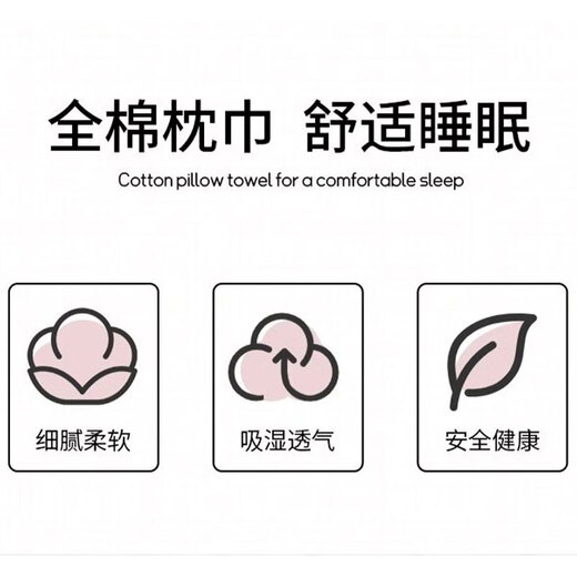 LangSha pure cotton pillowcase single high-end cotton pillowcase men's oil-proof and sweat-proof enlarged 50x80cm pillow cushion Sun God yellow cotton fabric four layers of gauze 50cm*80cm one pack